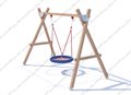 Качели Одноместные КБ Эко Гнездо Гнездо усил - фото 114848860