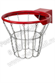 Корзина баскетбольная № 7 антивандальная с цепью - фото 114849011