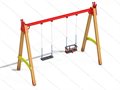 Качели Двухместные Кб Комби - фото 114930857