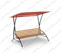 Скамейка с навесом - фото 114997850