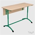 Купить Стол ученический 2-м нерегулируемый "Форт" | "Ты и Я" - фото 114997914