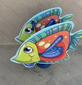 Качалка на пружине Рыбка с фотопечатью - фото 115029022