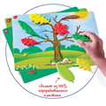 Развивающая игрушка "Тактильные листья. Времена года" (47 элементов) Learning Resources 94460 - фото 115204867