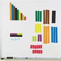Развивающий набор "Палочки Кюизенера" Learning Resources (демонстрационный материал магнитный, 64 элемента) - фото 115205165