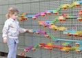 Набор "Трек с мячом (кинетический)" для STEM Стены (209 элементов) Masterkidz - фото 115206599