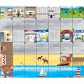 Тематическое поле-маршрутизатор "На берегу моря" для ЛогоРобота "Пчелка" (Bee-Bot) - фото 115213127