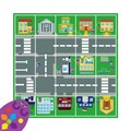 Поле-маршрутизатор "Город" к наборам "Мышиный код" Learning Resources - фото 115214016