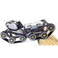Средние резиновые гусеницы + 4 колеса EV3, Technic - фото 115215678