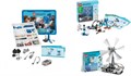 Полный комплект LEGO Education Машины и механизмы, Набор LEGO Education «Технология и физика» 9686 (8+), Набор LEGO Education «Пневматика» 9641 (10+), Набор LEGO Education «Возобновляемые источники энергии» 9688 (8+) - фото 115215920