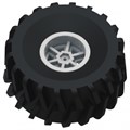 Вездеходное колесо серии TETRIX® MAX 39282 - фото 115216820