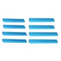Ресурсный набор средних балок Makeblock Medium Beam 0824 Robot Pack-Blue - фото 115217544
