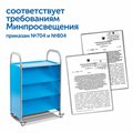 Мобильный стеллаж Сенсориум M с 8 контейнерами (2 малых, 6 средних контейнеров) - фото 115219369