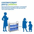 Мобильный стеллаж Сенсориум L с 6 средними контейнерами - фото 115219421