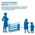 Мобильный стеллаж Сенсориум L с 3 прямыми полками - фото 115219529
