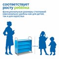 Мобильный стеллаж Сенсориум L с 3 наклонными полками - фото 115219555
