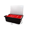 Контейнер черный с крышкой и лотком Robo Master для Лего EV3 - фото 115219583