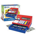Игрушечный кассовый аппарат (с евро, 47 элементов) Learning Resources LSP2629-EUR - фото 115421101