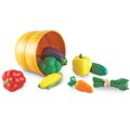 Развивающая игрушка «Овощи в ведерке» (серия New Sprouts, 10 элементов) Learning Resources LER9721 - фото 115421166