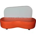 «Мотылек» детский игровой диван оранжево-белый, Расцветки модели «Мотылек» - фото 115544614