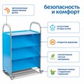 Мобильный стеллаж Сенсориум L с 3 наклонными полками - фото 115778957