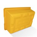 Контейнер желтый для Spike Prime с крышкой и лотком (420*310*165 мм) - фото 115779001