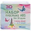 Набор ABS-пластика для 3D-ручки, 6 цветов, 12 метров HONYA SC-ABS-06 - фото 115798346