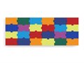 Настенная панель «Мега пазлы» Приоритет (24 штуки) - фото 115803964