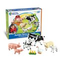 Развивающая игрушка "Животные фермы. Мамы и малыши" (8 элементов) Learning Resources LER0835 - фото 115804539