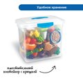 Развивающая игрушка Мы растем "Продукты", большой (серия New Sprouts, комплект для группы, 100 элементов) Learning Resources LER9723 - фото 115804718