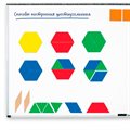 Развивающая игрушка "Блоки геометрические магнитные" Learning Resources MG9863 - фото 115805947