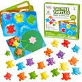 Развивающая игрушка "Тактильные черепашки с карточками" Learning Resources 95328 - фото 115806754