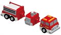 Магнитный конструктор Popular Playthings Транспорт "Смешай и собери. Пожарная и спасательная техника" (Комплект на группу) ✅ - фото 115808829