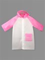 Дождевик детский «Гуляем под дождём», р-р M, розовый - фото 116443282