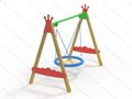 Качели Одноместные Кб Гнездо Микс - фото 117471759
