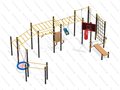 Спортивный комплекс для занятия воркаутом Мега 2 - фото 117473242 Спортивный комплекс для занятия воркаутом Мега 2 - фото 117473242