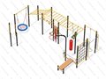 Спортивный комплекс для занятия воркаутом Мега 2 - фото 117473243 Спортивный комплекс для занятия воркаутом Мега 2 - фото 117473243