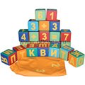 «Набор Веселые кубики» (буквы, цифры) арт. 7Н2 - фото 117475491