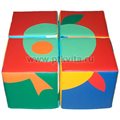 «Кубики «Сложи аппликацию (6 аппликаций)» (60*60*30 см.) арт. 7Н51 - фото 117475551