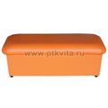 Кушетка без подлокотников с ящиком арт. ККЯ-1 оранжевый, Расцветки модели «Кушетка без подлокотников с ящиком» - фото 117476814
