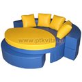 «Улыбка» набор мягкой игровой мебели арт. 3КМ22 - фото 117476934