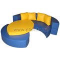«Улыбка» набор мягкой игровой мебели арт. 3КМ22 - фото 117476936