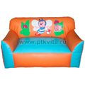 «Сказочный» набор мягкой игровой мебели Светлячок оранжево-голубой, Расцветки модели «Сказочный» - фото 117476952