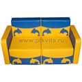 «Дельфинчик» набор мягкой игровой мебели арт. 3КМ40 - фото 117476956