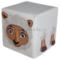 Пуфик-кубик "Барашек" арт. 3П2 - фото 117477000