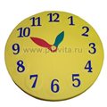 Мат круглый «Часы»(набор:цифры, стрелки) арт. 5МКА3 - фото 117477154
