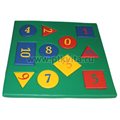 Мат сенсорный "Цифры и фигуры" арт. 5МТ1 - фото 117477159