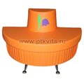 Сухой бассейн без аппликации квадратный, разборный салатовый, Расцветки данной модели - фото 117477174