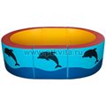 Сухой бассейн разборный овальный с аппликацией - фото 117477184