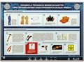 Электрифицированный стенд "Правила техники безопасности при проведении электромонтажных работ" ✅ - фото 117478435