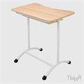 Стол ученический 1-м регулируемый "Наука-лайт" с полкой - фото 121184672